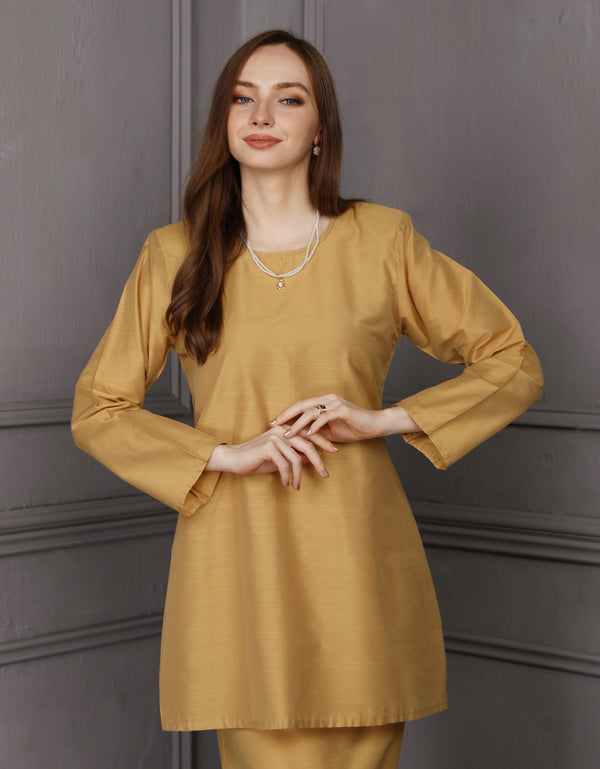 BAJU KURUNG PAHANG MODEN JENNA (BEIGE)
